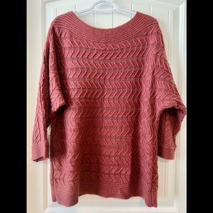NY & Company cable knit sweater XL